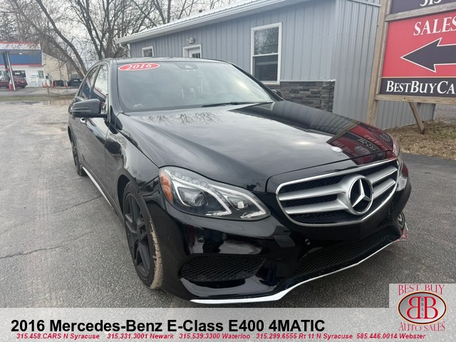 2016 Mercedes-Benz E-Class E 400 4MATIC