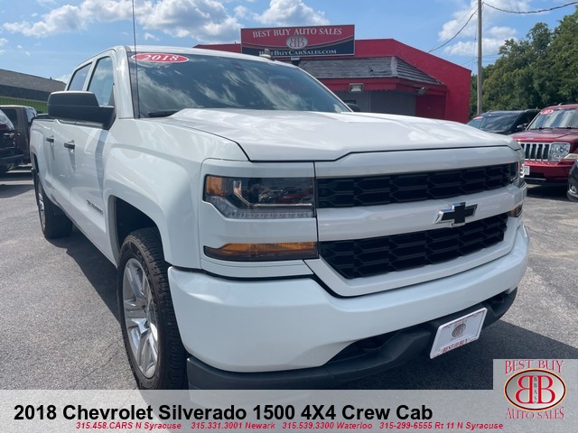 2018 Chevrolet Silverado 1500 Custom Crew Cab 