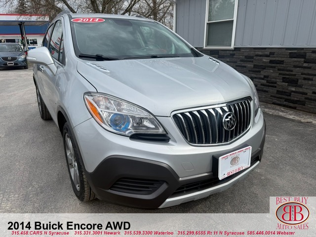 Gray 2014 Buick Encore AWD SUV / Crossover All-Wheel Drive Automatic