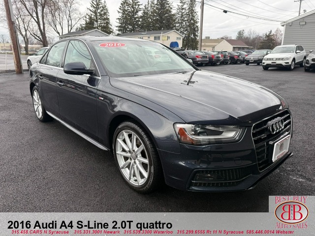 2016 Audi A4 S-Line 2.0T quattro