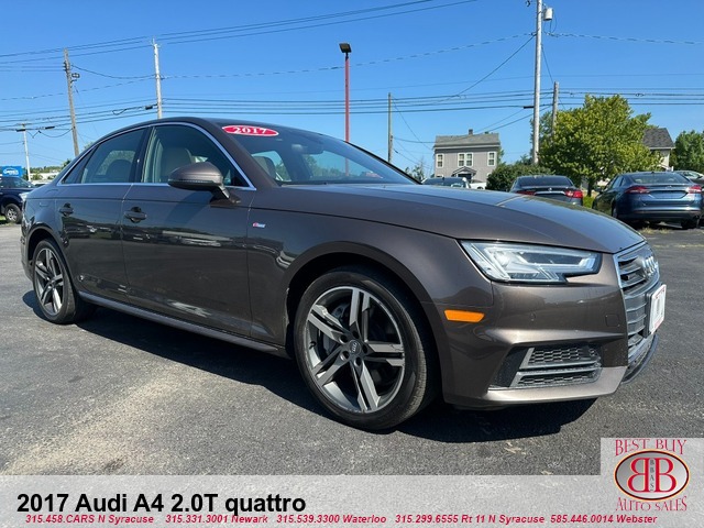 2017 Audi A4 2.0T Premium Plus quattro Sedan