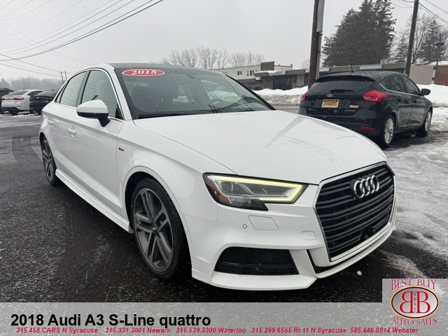 2018 Audi A3 S-Line quattro
