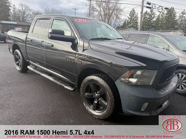 2016 RAM 1500 Hemi 5.7L 4X4 Crew Cab