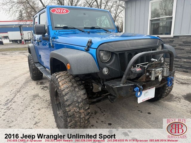 2016 Jeep Wrangler Unlimited Sport 4X4
