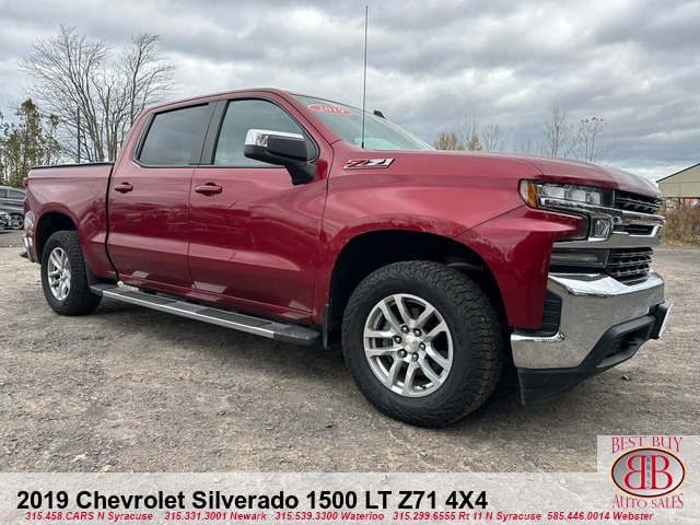 2019 Chevrolet Silverado 1500 LT Z71 4X4 Crew Cab 