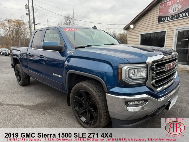 2019 GMC Sierra 1500 SLE Z71 4X4 Double Cab 