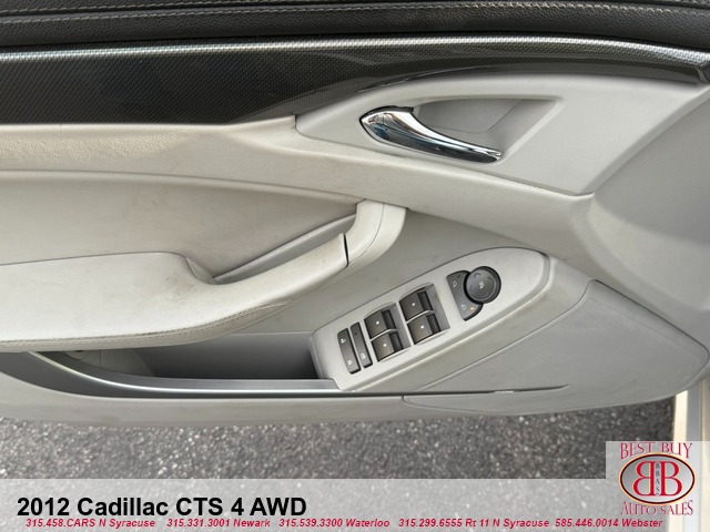 2012 Cadillac CTS 4, AWD