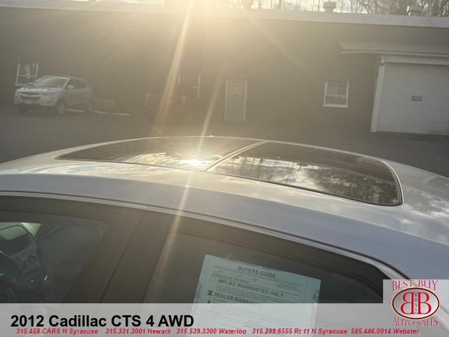 2012 Cadillac CTS 4, AWD