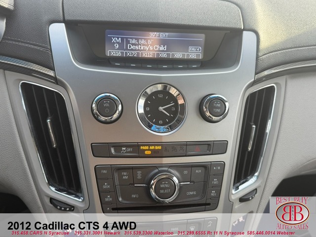 2012 Cadillac CTS 4, AWD
