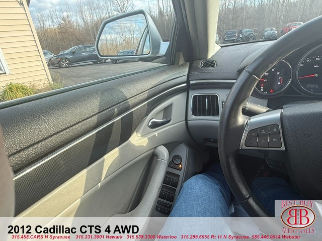 2012 Cadillac CTS 4, AWD