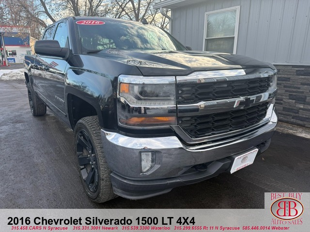 2016 Chevrolet Silverado 1500 LT 4X4 Crew Cab 