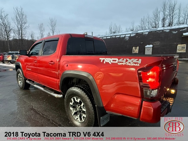2018 Toyota Tacoma TRD V6 4X4 Double Cab
