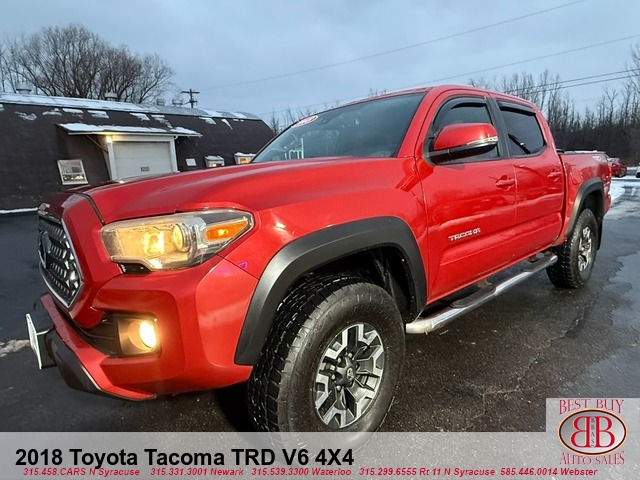 2018 Toyota Tacoma TRD V6 4X4 Double Cab