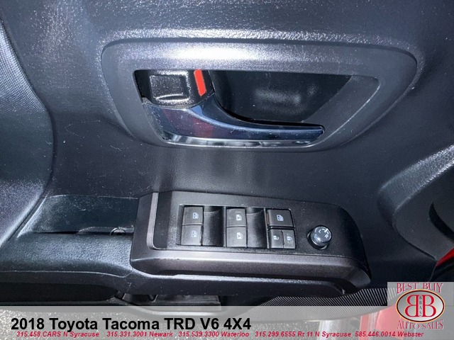 2018 Toyota Tacoma TRD V6 4X4 Double Cab