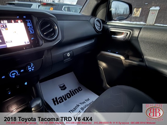 2018 Toyota Tacoma TRD V6 4X4 Double Cab