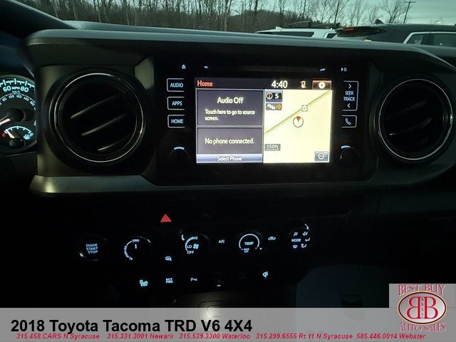 2018 Toyota Tacoma TRD V6 4X4 Double Cab
