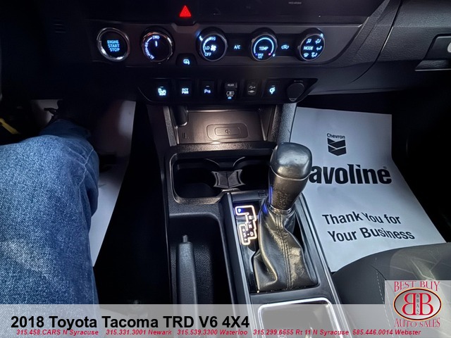 2018 Toyota Tacoma TRD V6 4X4 Double Cab