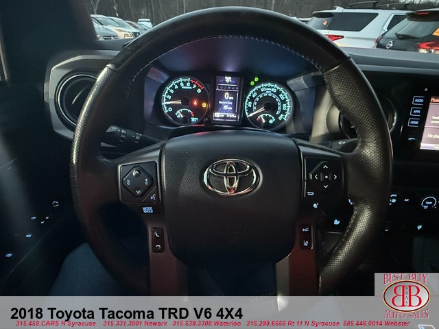 2018 Toyota Tacoma TRD V6 4X4 Double Cab