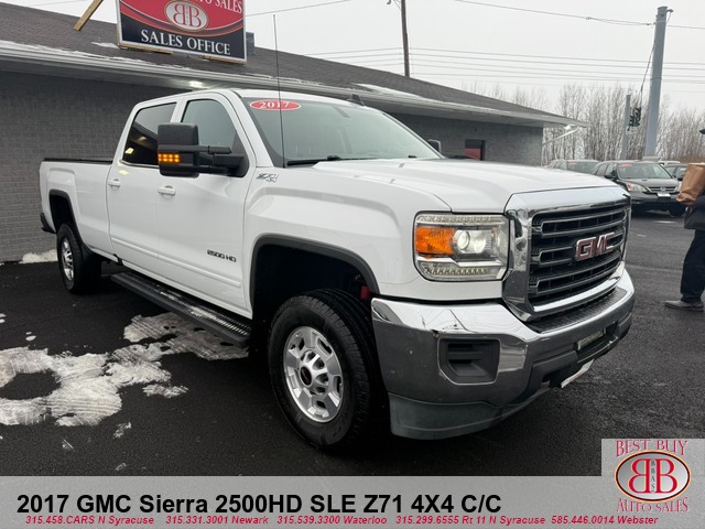 2017 GMC Sierra 2500HD SLE Z71 4X4 Crew Cab 
