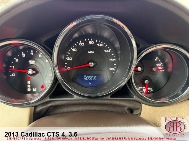 2013 Cadillac CTS 4, 3.6