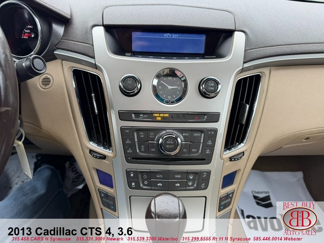 2013 Cadillac CTS 4, 3.6