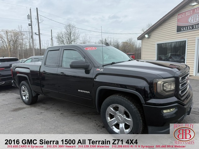 2016 GMC Sierra 1500 All Terrain Z71 4X4 Double Cab 