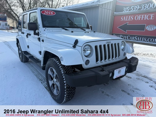 2016 Jeep Wrangler Unlimited Sahara 4X4
