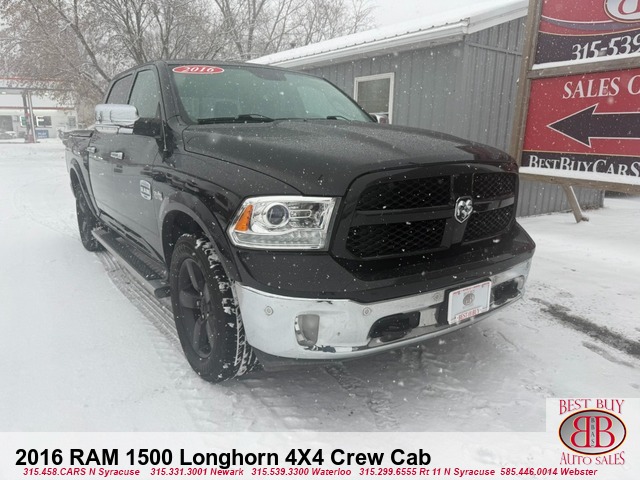 2016 RAM 1500 Longhorn 4X4 Crew Cab
