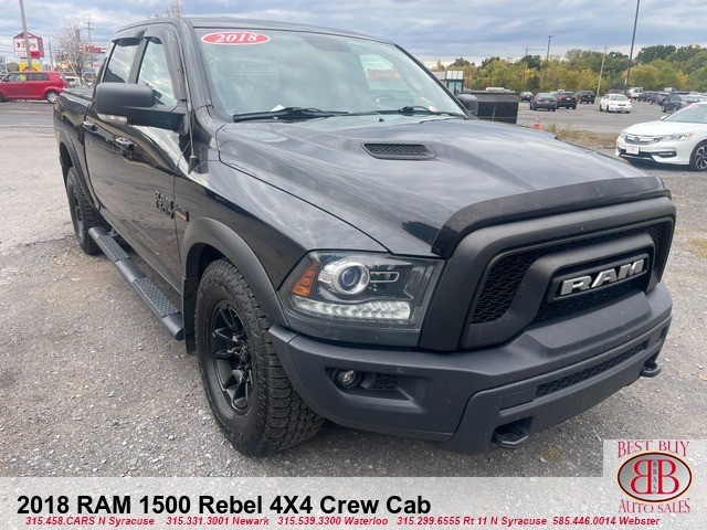 2018 RAM 1500 Rebel Hemi 5.7L 4X4 Crew Cab