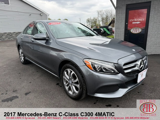 2017 Mercedes-Benz C-Class C300 4MATIC