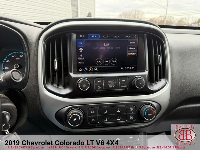 2019 Chevrolet Colorado LT V6 4X4 Crew Cab