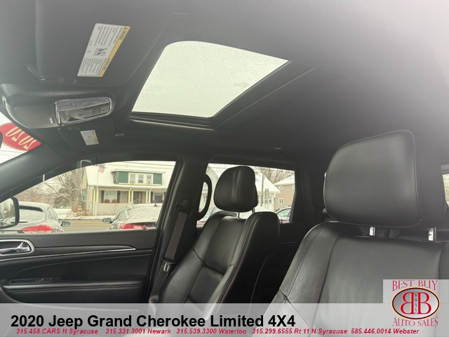 2020 Jeep Grand Cherokee Limited 4X4