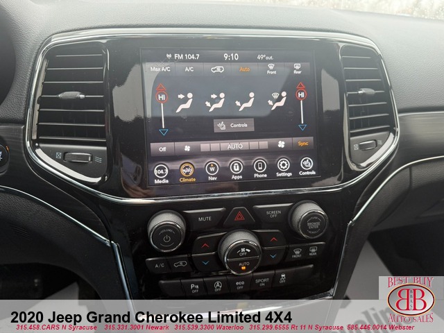 2020 Jeep Grand Cherokee Limited 4X4