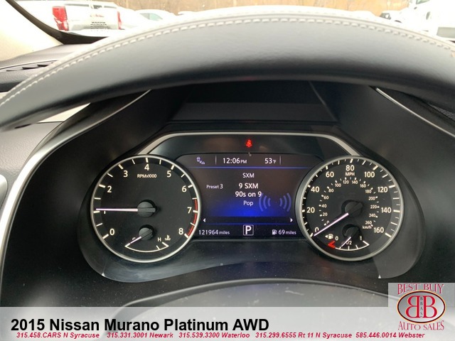 2015 Nissan Murano Platinum AWD