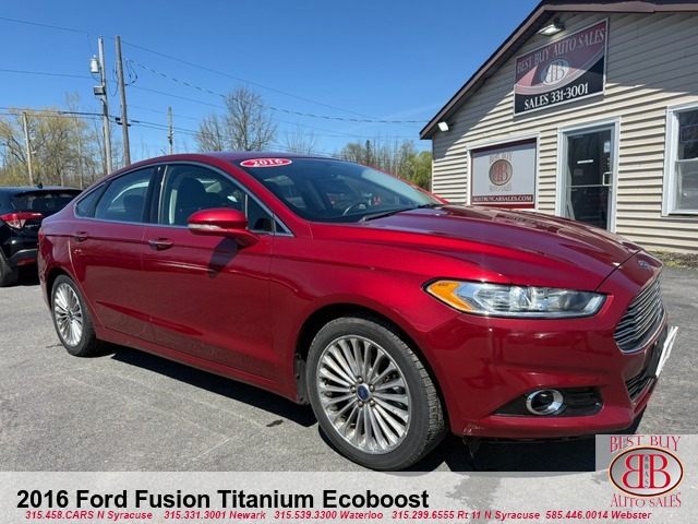 2016 Ford Fusion Titanium Ecoboost 