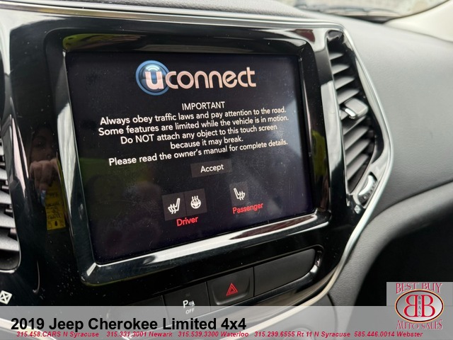 2019 Jeep Cherokee Limited 4X4