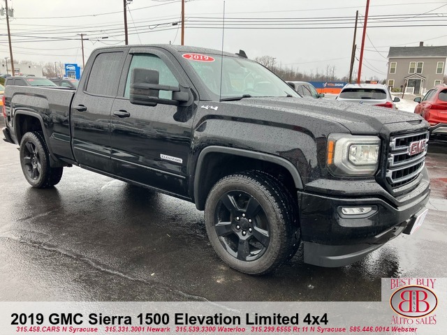 2019 GMC Sierra 1500 Elevation Limited 4X4 Double Cab 