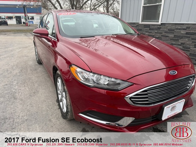2017 Ford Fusion SE Ecoboost
