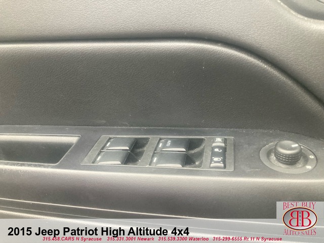 2015 Jeep Patriot High Altitude 4X4