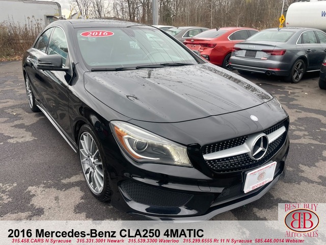 2016 Mercedes-Benz CLA-Class CLA250 4MATIC