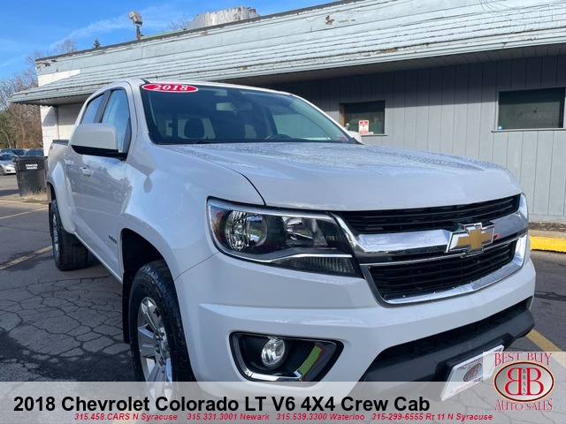 2018 Chevrolet Colorado LT V6 4X4 Crew Cab