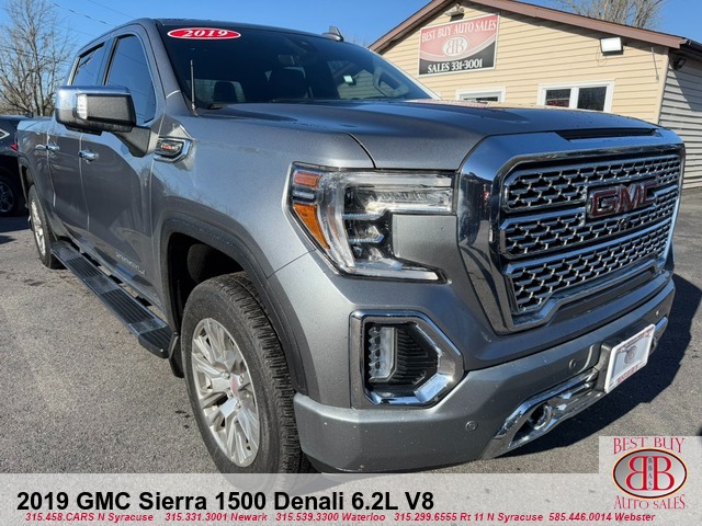 2019 GMC Sierra 1500 Denali 6.2L V8 4X4 Crew Cab 