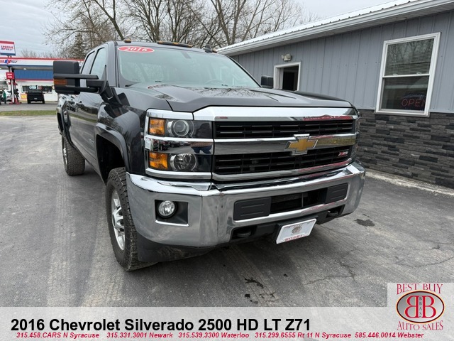 2016 Chevrolet Silverado 2500HD LT Z71 4X4 Double Cab