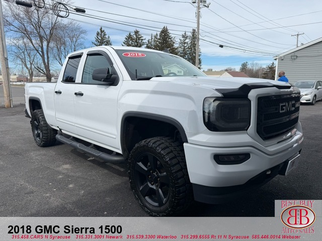2018 GMC Sierra 1500 Double Cab 4X4