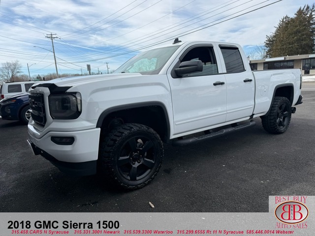 2018 GMC Sierra 1500 Double Cab 4X4