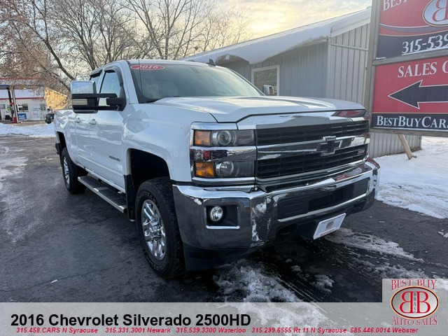 2016 Chevrolet Silverado 2500HD LT Z71 4X4 Double Cab