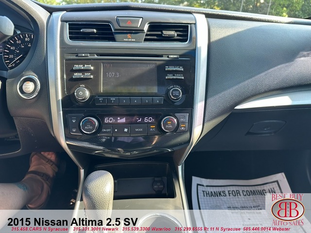 2015 Nissan Altima 2.5 SV