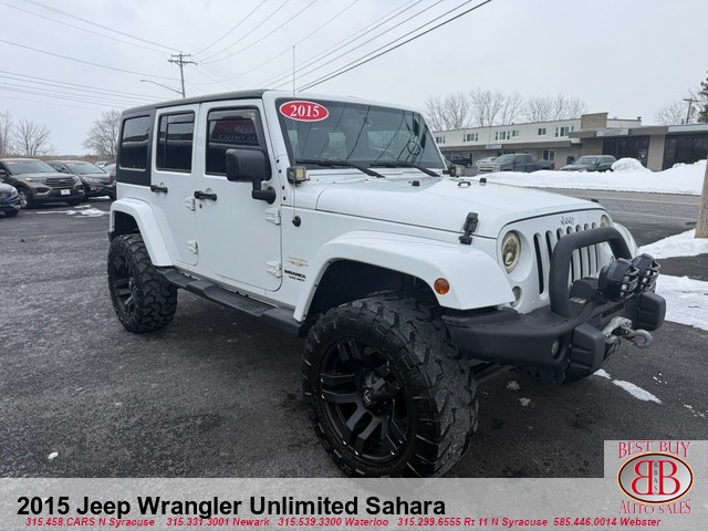 2015 Jeep Wrangler Unlimited Sahara 4X4 INCOMING