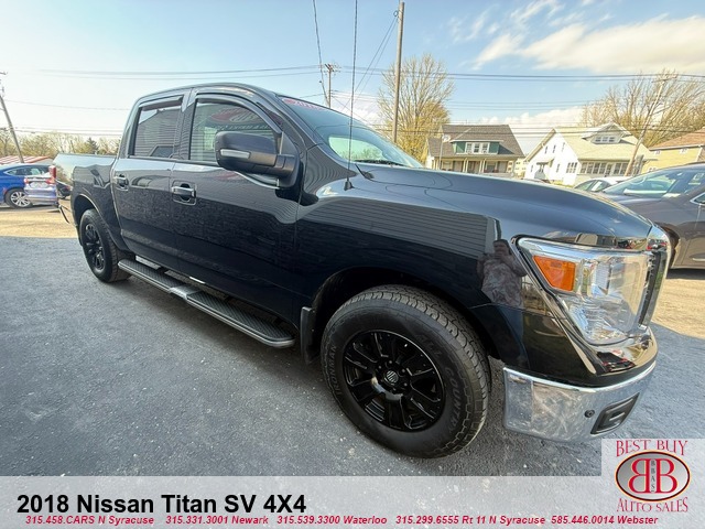 2018 Nissan Titan SV 4X4 Crew Cab