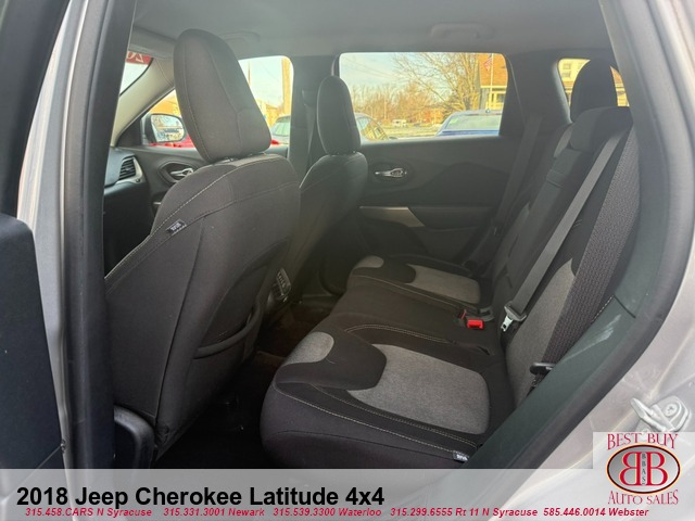 2018 Jeep Cherokee Latitude 4X4